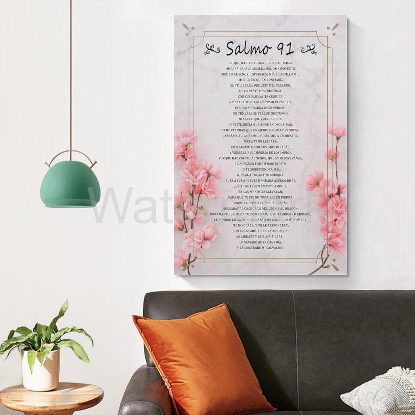 Salmo 91 Poster Cuadros Para  Wall Art Pictures for Living Room Bedroom Decor