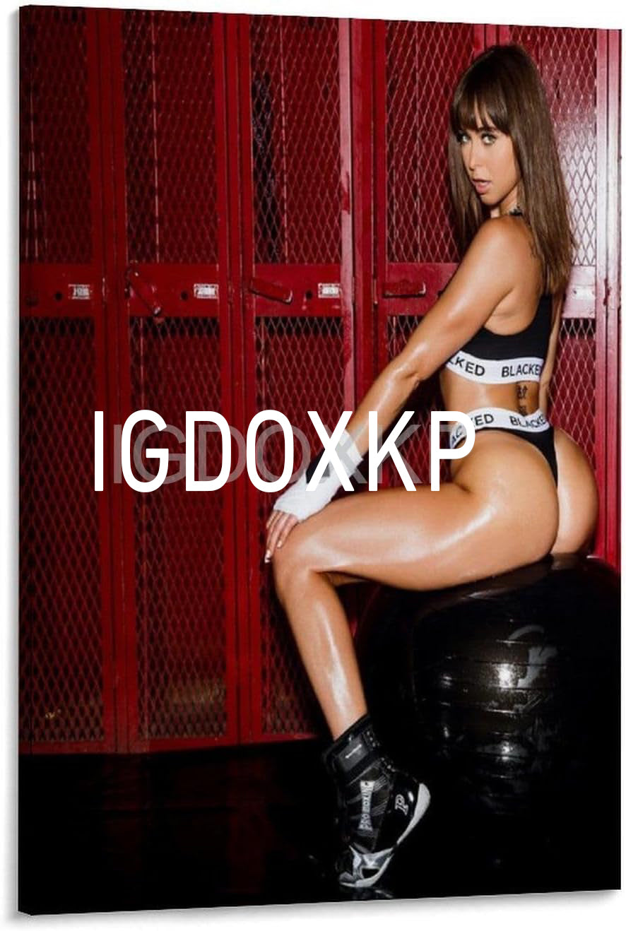 IGDOXKP Riley Reid Poster America's Sexiest Adult Entertainment Actress Poster